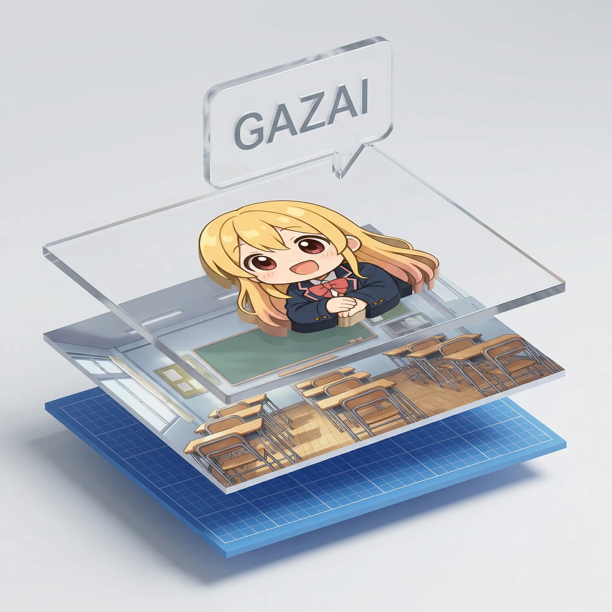 分層世界:GAZAI少女與教室