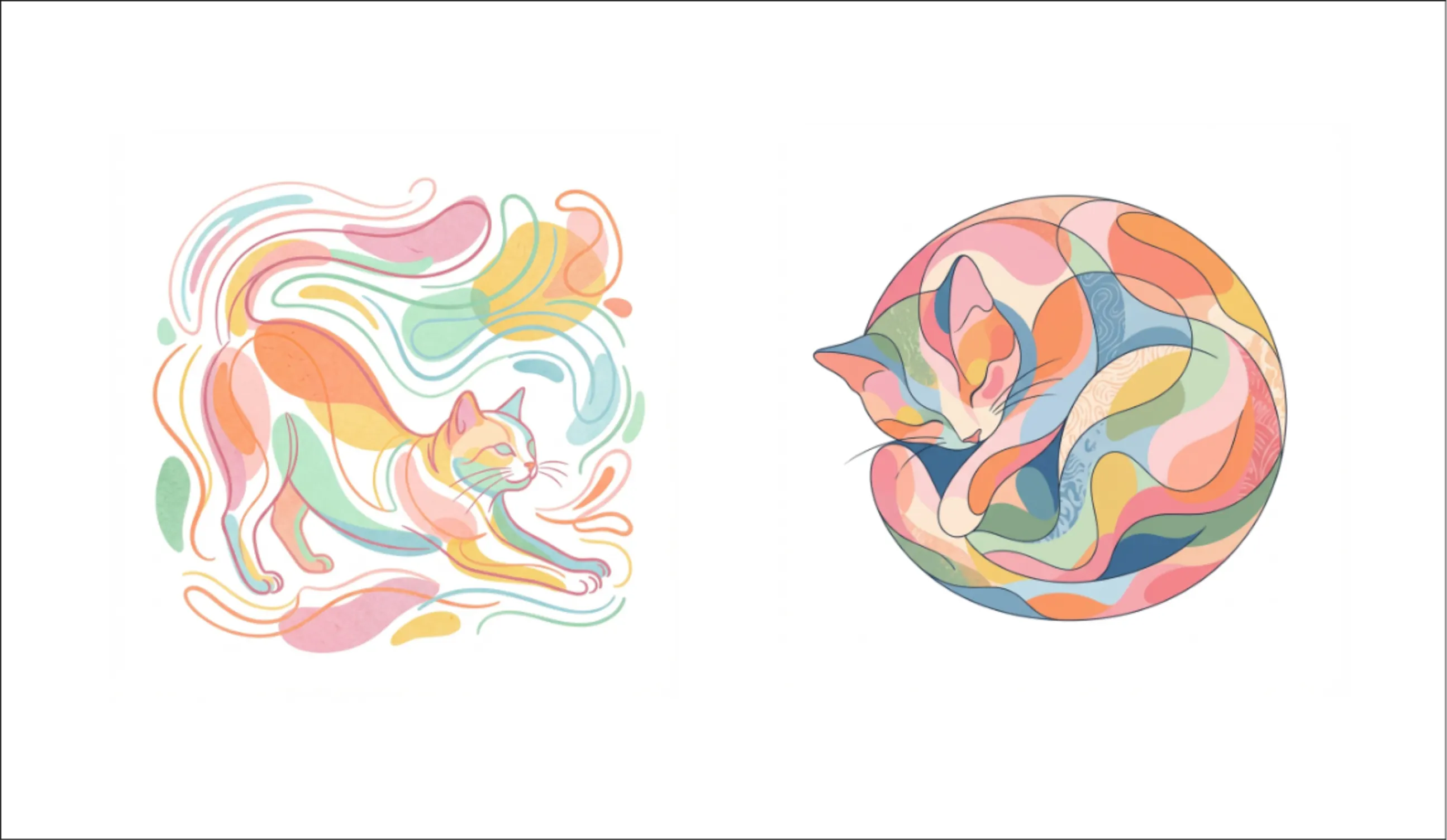 繽紛貓咪：伸展與安眠