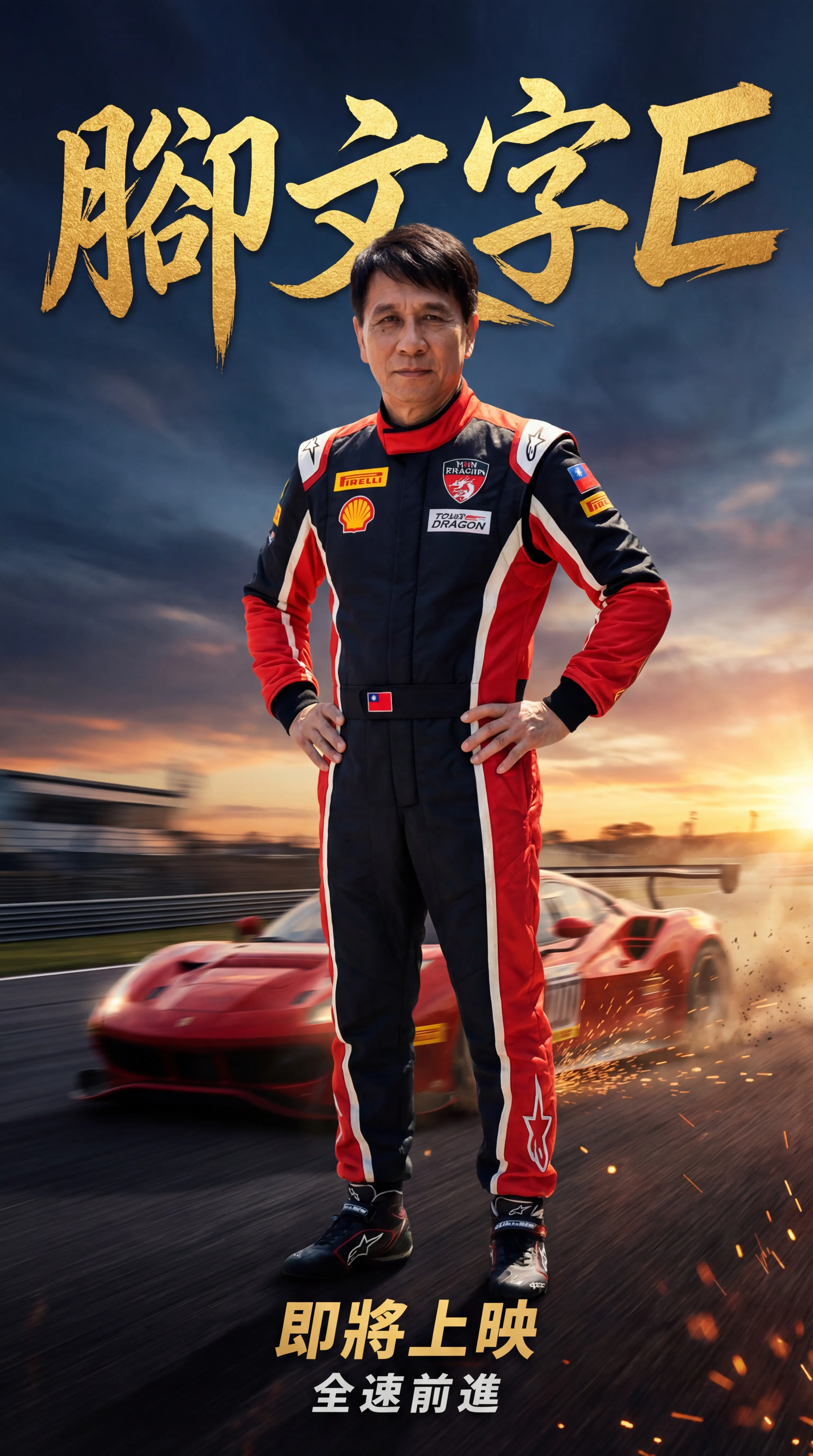 腳文字E：賽道傳奇即將啟程