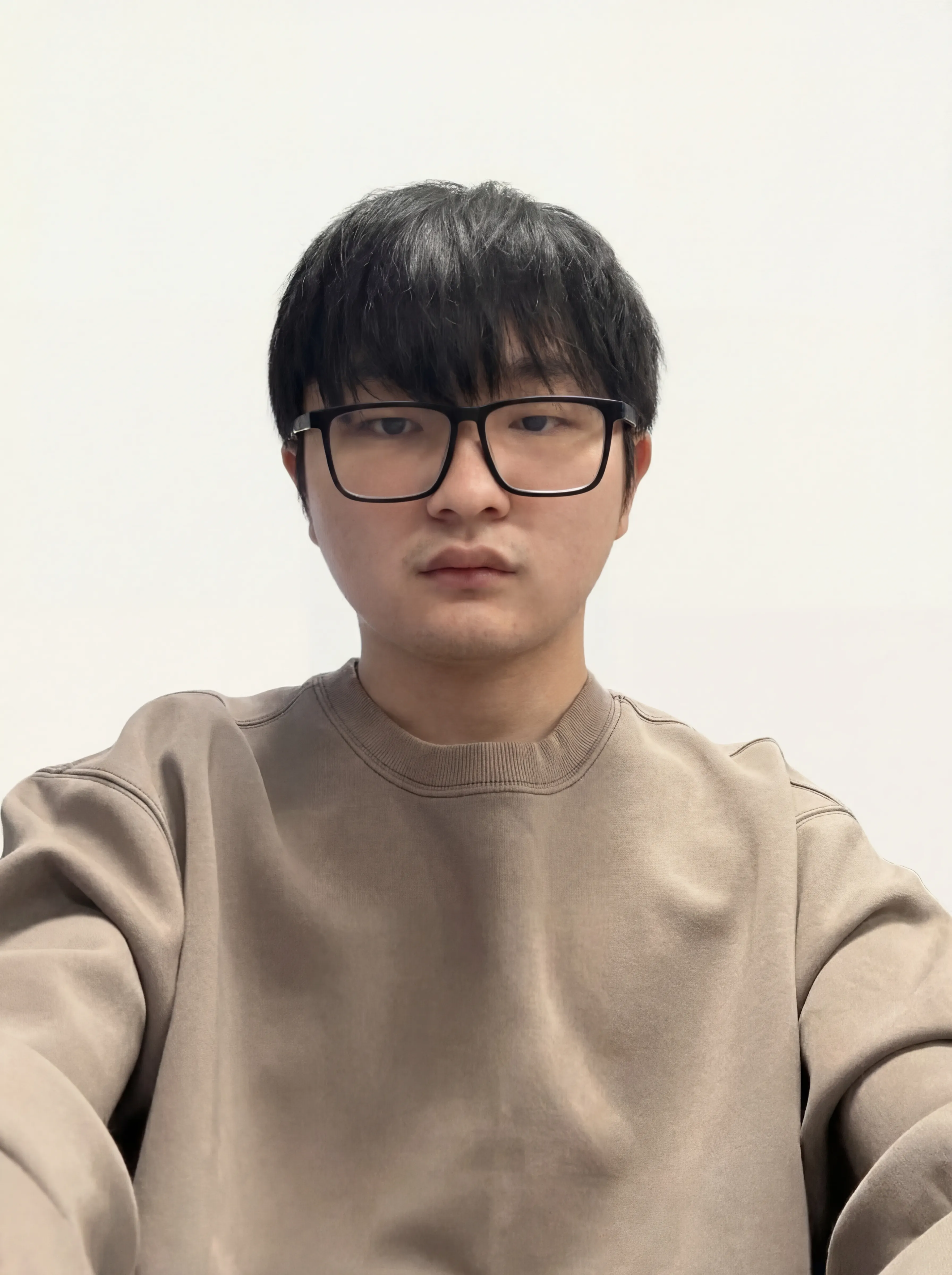 亞洲男士證件照範本