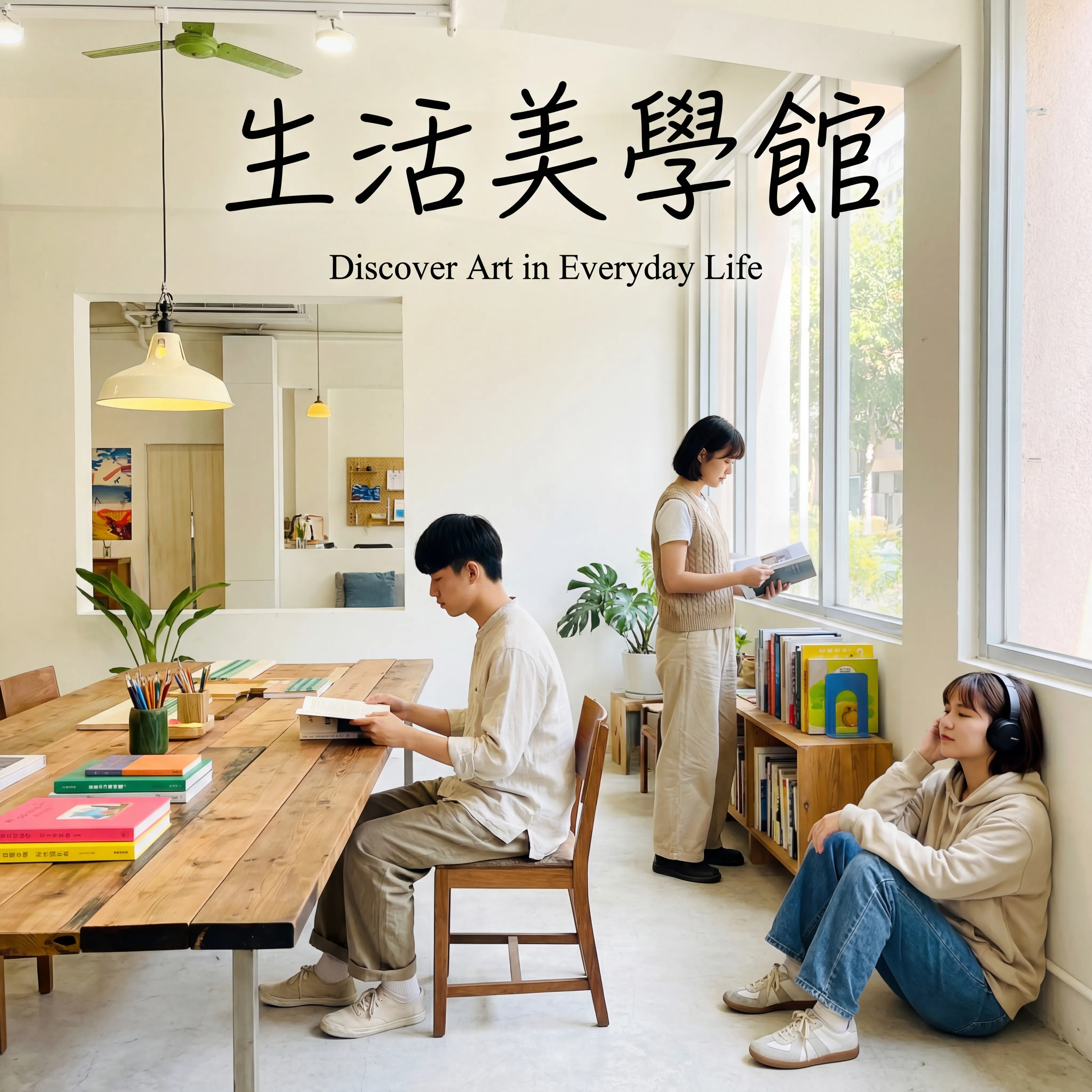 中信科大生活美學館海報