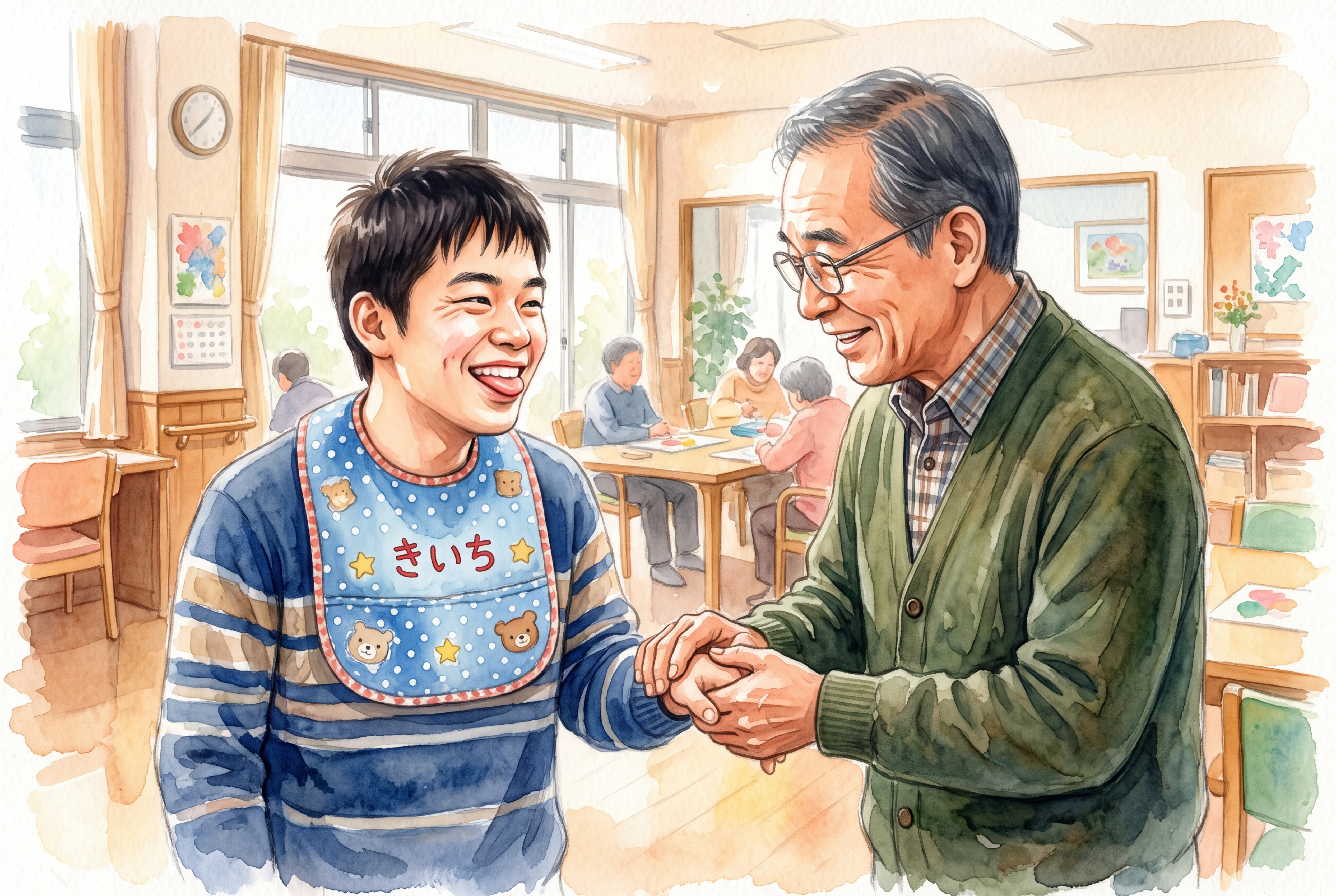 ひだまりの握手 〜紀一くんと通い合う心〜