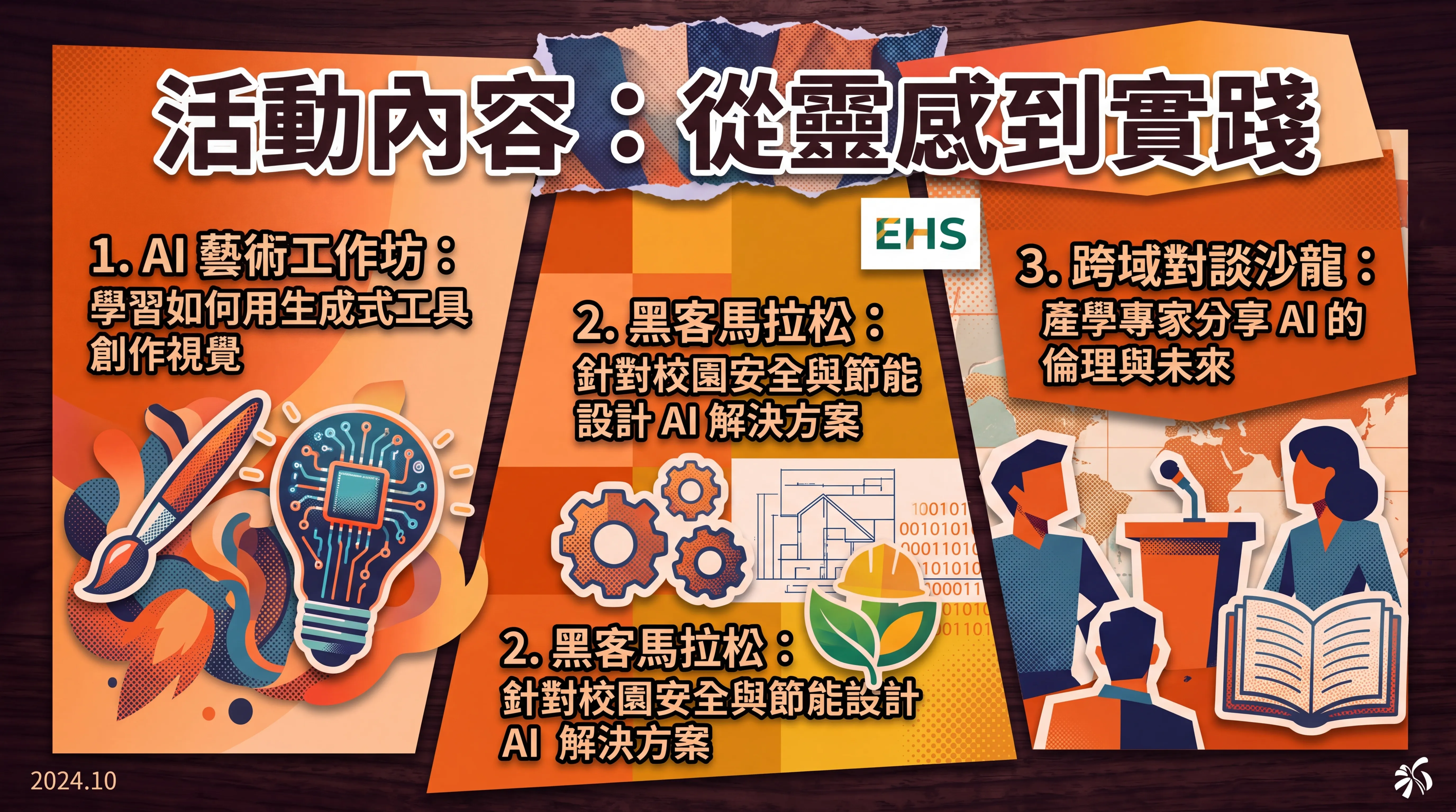 AI 跨域實踐：普普藝術風格投影片設計