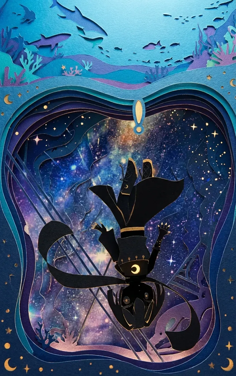 星の海に落ちる夢　色違い