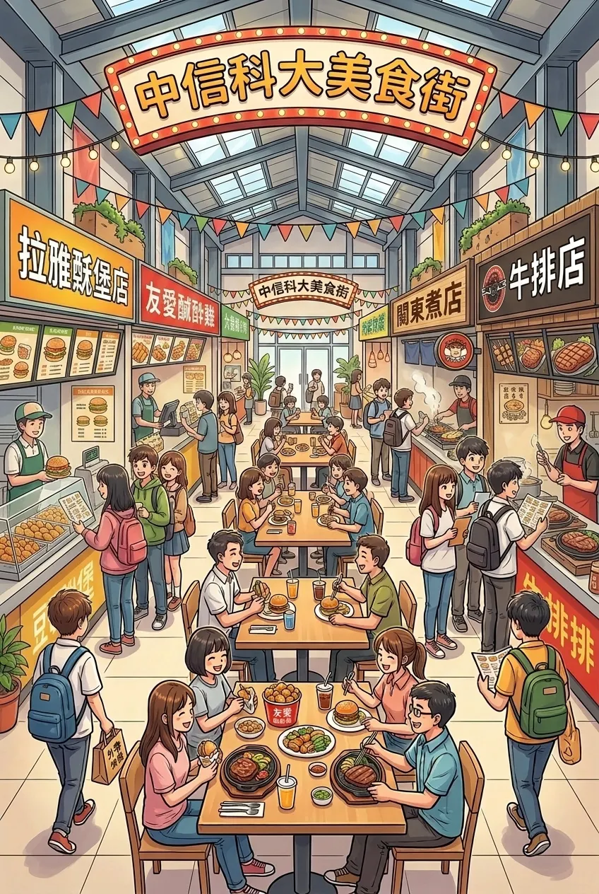 中信科大-00240-中信科大美食街
