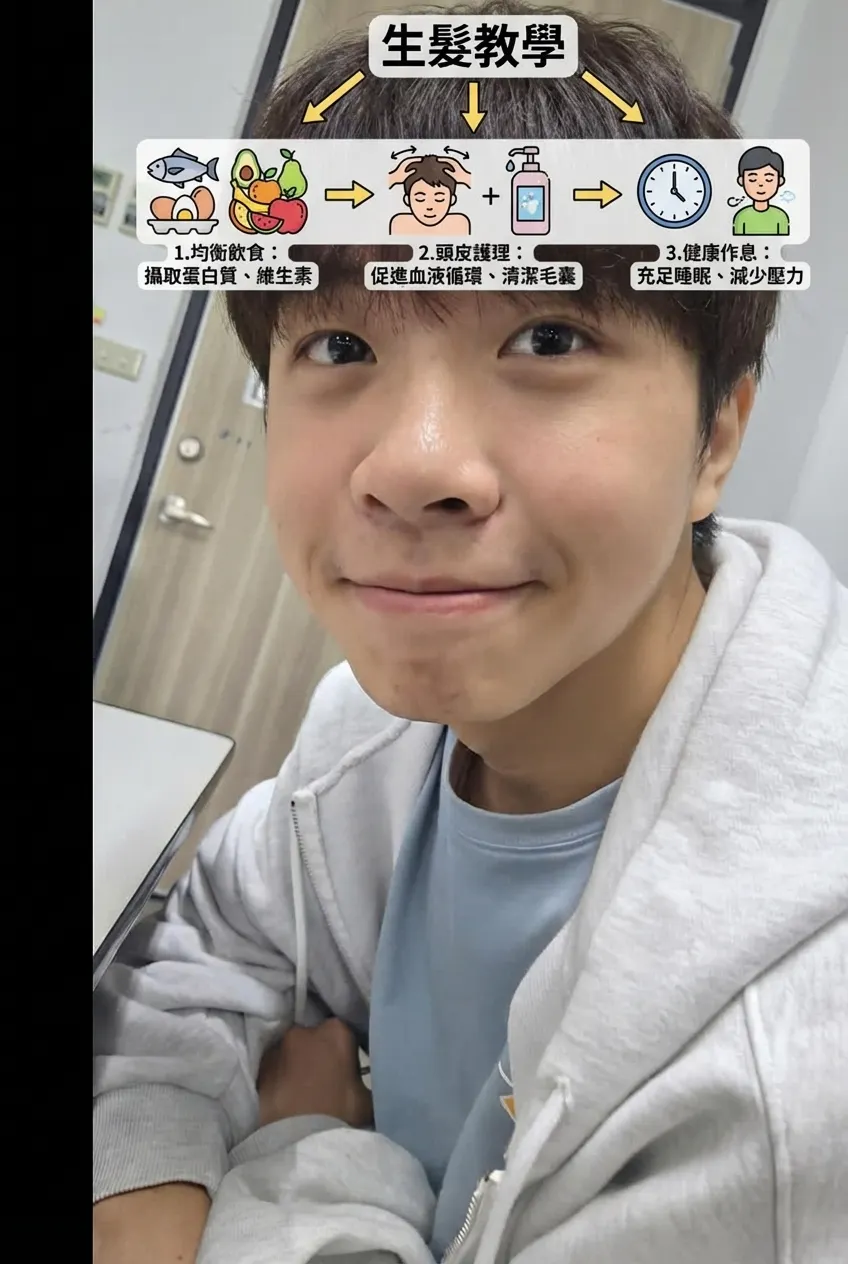 生髮教學：年輕人的護髮秘訣