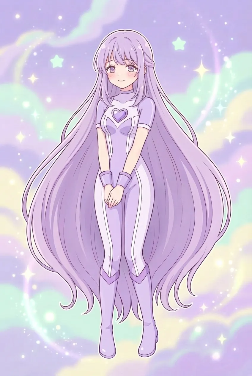 かわいいスーパーヒーロー