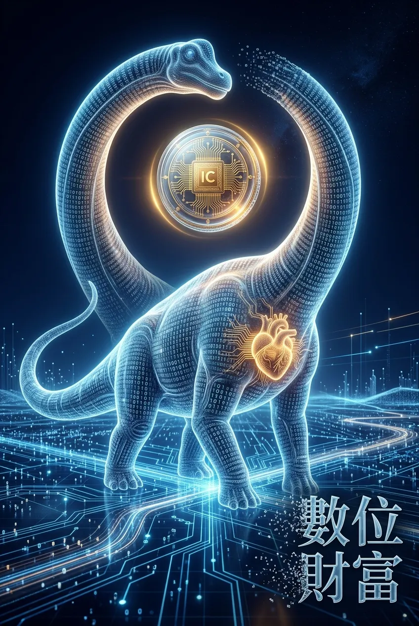 數位財富：數據雷龍的超現實視界