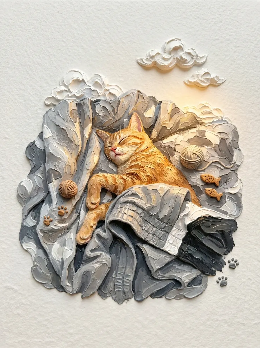 Sweet Dreams of a Ginger Cat