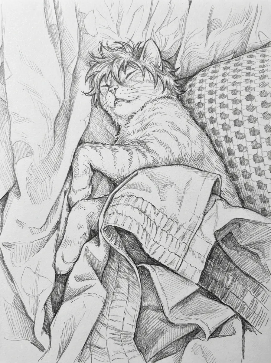 Midoriya Cat Nap