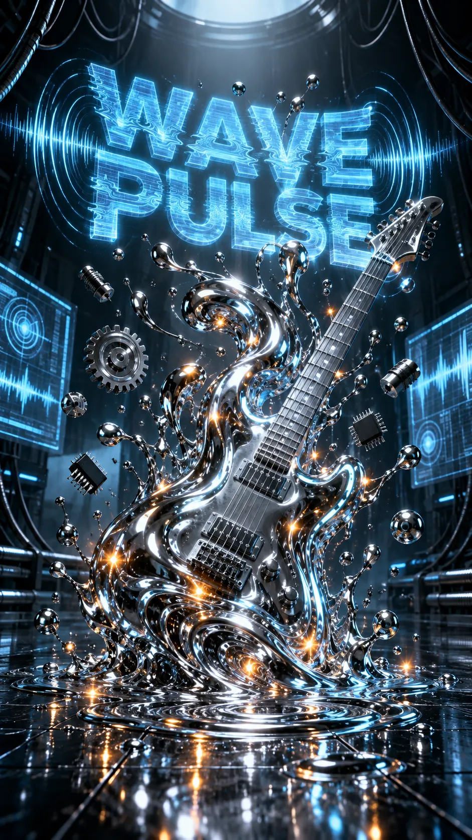 WAVE PULSE:液態共振的未來電吉他