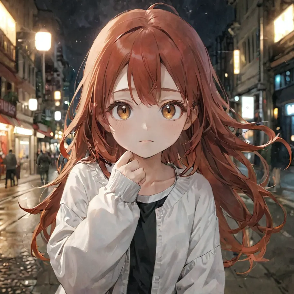 red hair girl