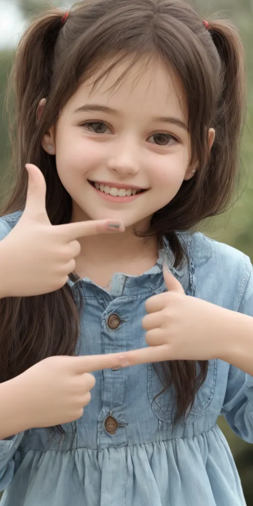 masterpiece, best quality, highres, 1girl finger frame, smile <lora:finger_frame_final:1>