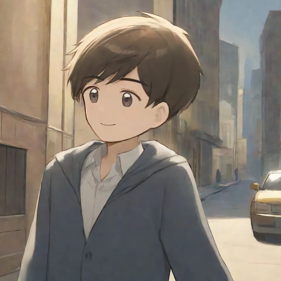 man, smiling