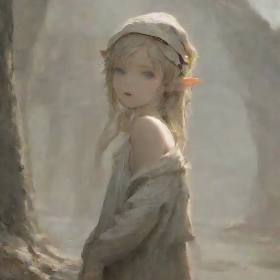 elf wearing a hat