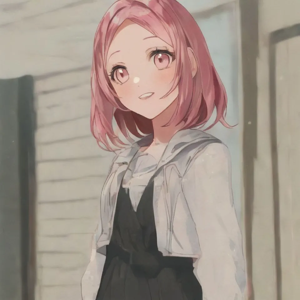 plu girl,pink hair, 奇跡の土日