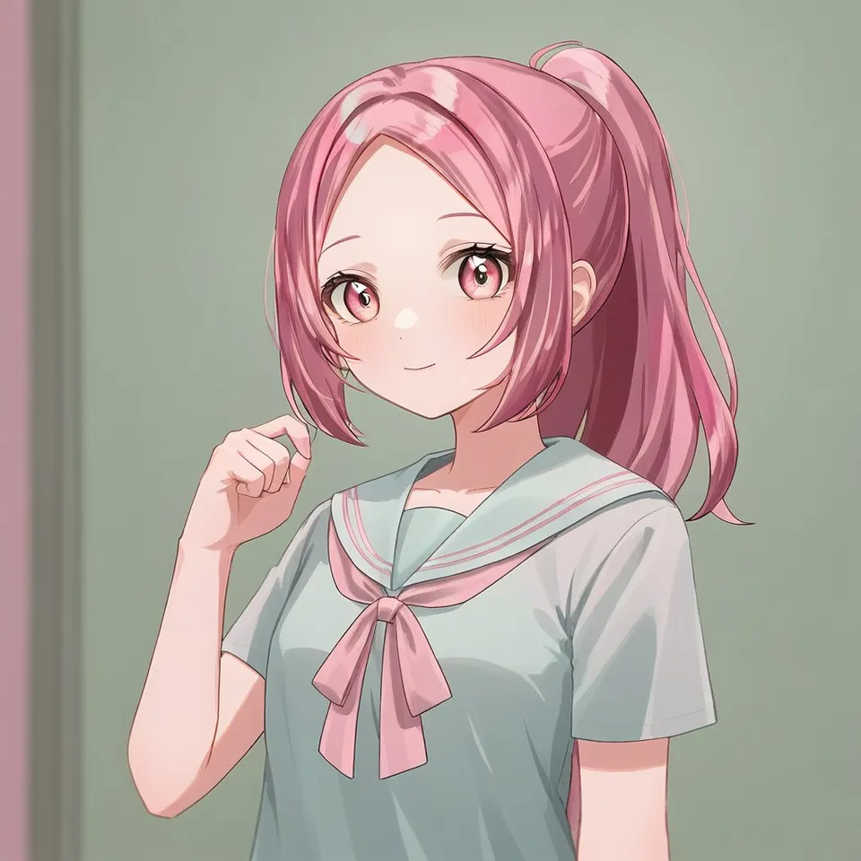 楽チン　ポニーテール