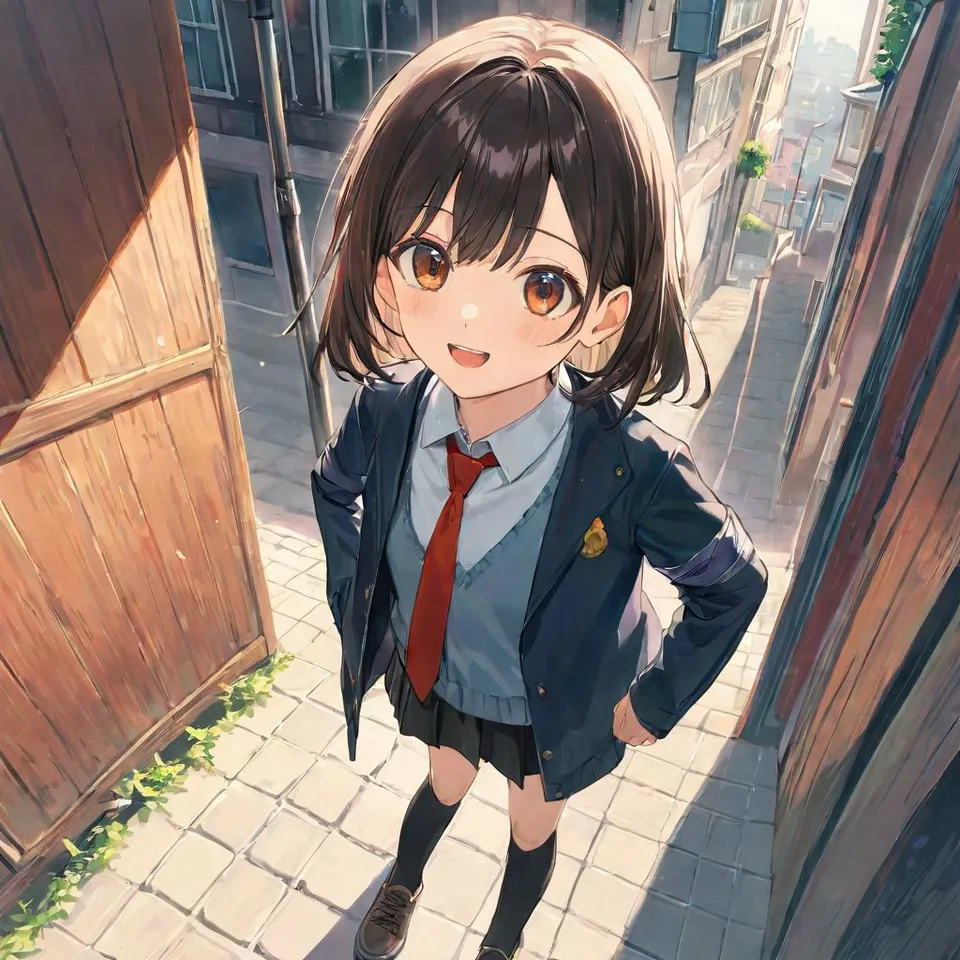 a girl