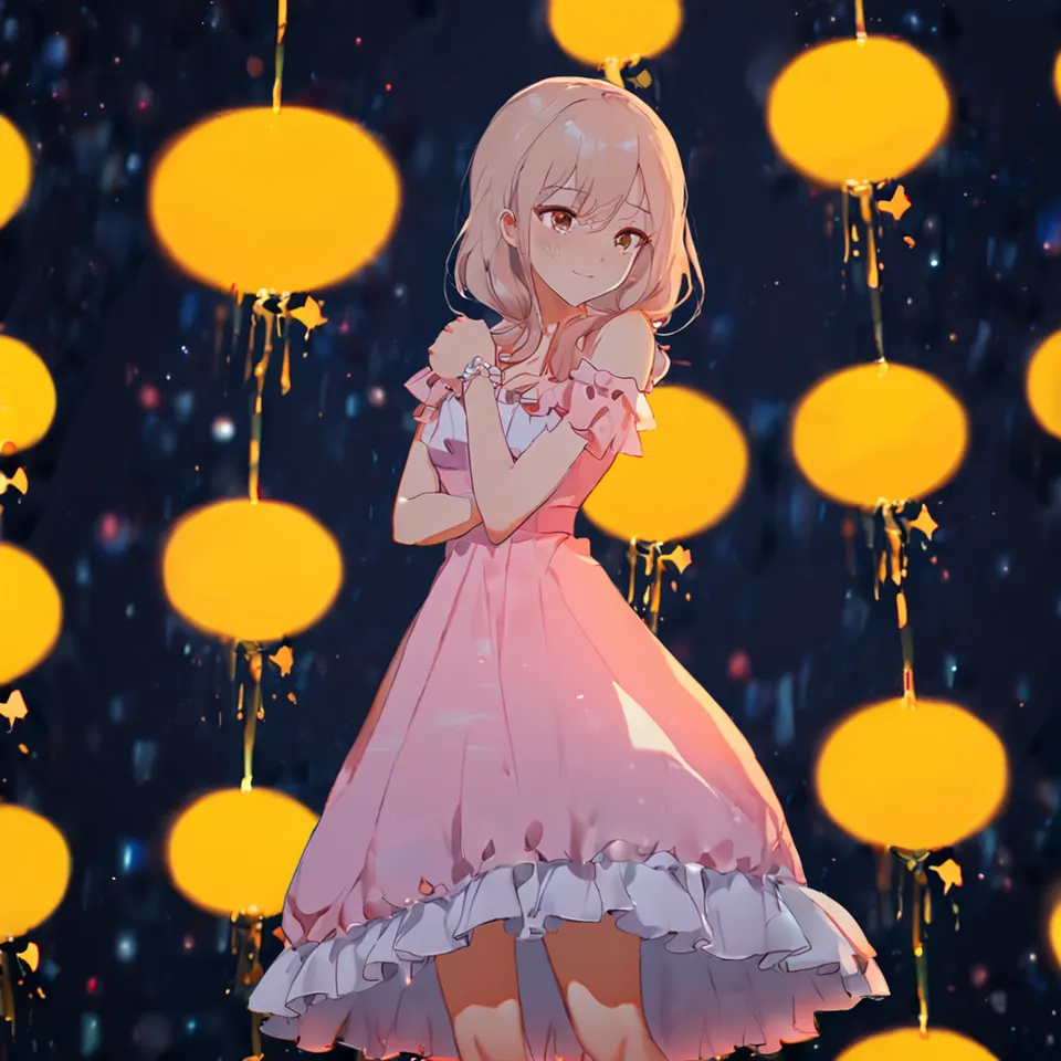 red dress girl