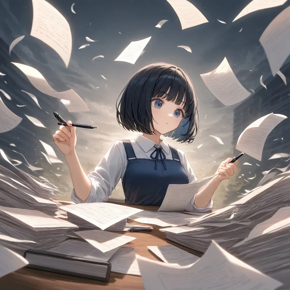 文章作成!